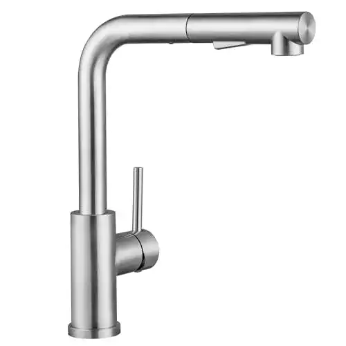 Hochdruck Spültischarmatur CECIPA Ausziehbarer Wasserhahn für die Küche
