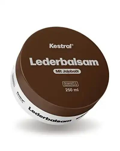 Lederbalsam Kestral mit Jojobaöl, farblos für Leder und Kunstleder