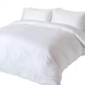 Perkal-Bettwäsche Set von Homescapes 2-teilig aus 100% Bio-Baumwolle