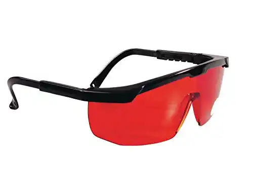 Laserschutzbrille Stanley 1-77-171 Rot für bessere Sichtbarkeit von Laserstrahlen