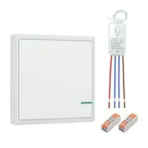 Funkschalter Thinkbee 230V Lichtschalter Set für drahtlose Steuerung
