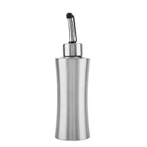 Ölspender Zerodis 250 ml aus Edelstahl, auslaufsicher und staubdicht
