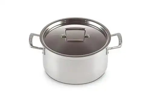 Le Creuset Fleischtopf aus 3-lagigem Edelstahl