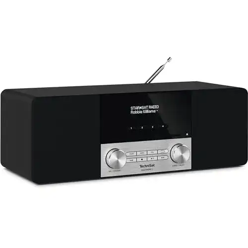 TechniSat DIGITRADIO 3 – Stereo DAB Radio mit CD-Player und Bluetooth