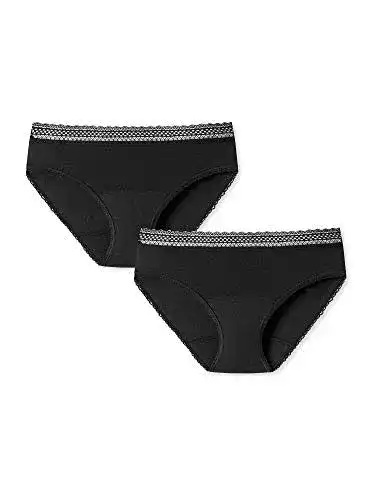 Periodenunterwäsche Schiesser Damen 2er Pack Menstruationswäsche