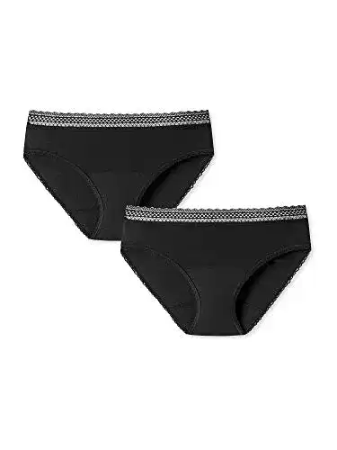 Periodenunterwäsche Schiesser Damen 2er Pack Menstruationswäsche