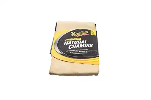 Fensterleder Meguiar’s X2100 – Natürliches Chamois Ledertuch