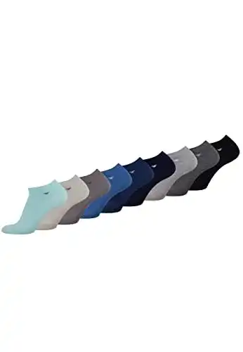 Tom Tailor Sneaker Socken für Herren aus Baumwolle im 9er Pack