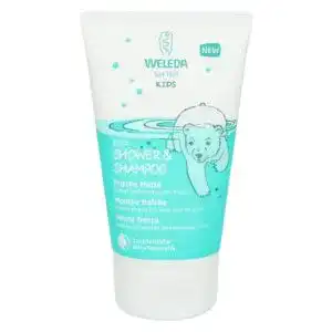 Weleda Bio Kids 2in1 Dusche und Shampoo mit Minze für Kinder