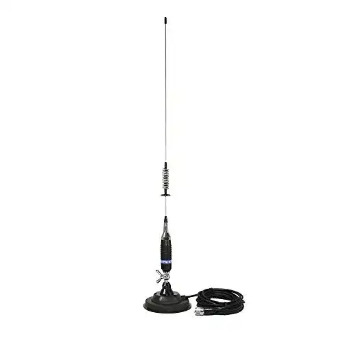 CB-Funk-Antenne PNI S75 mit Magnetfuß und Schraubhalterung