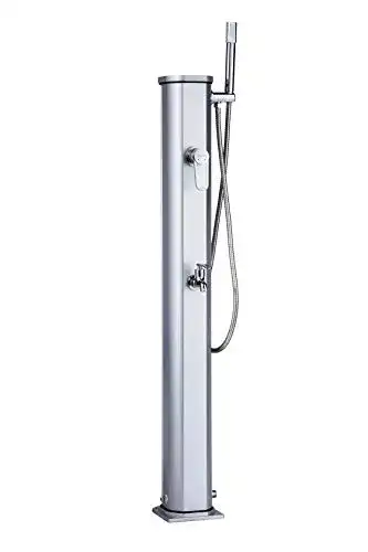 Solardusche aus Edelstahl Formidra DS-JG141NX mit 15L Tank