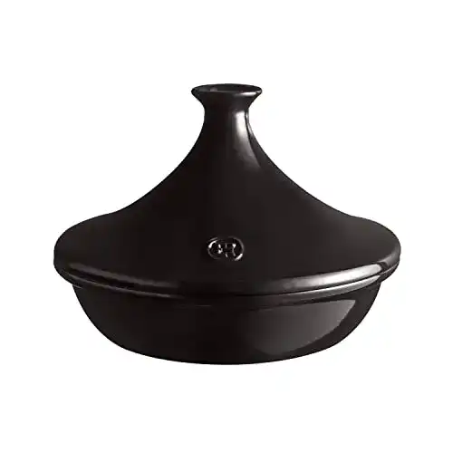 Tajine Emile Henry Interhal 799526 Keramik Kohle E-Box, Ø 270 mm