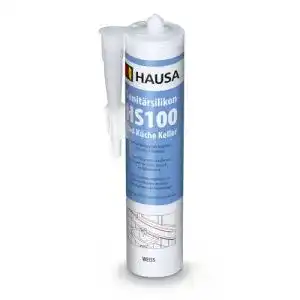 Sanitärsilikon Hausa Sanitär-Silikon HS100 in Weiß 310ml