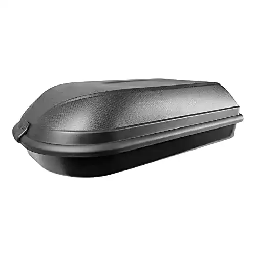 Dachbox 500 Liter Cam Diamond 340 in Schwarz, 131 x 43 x 78 cm