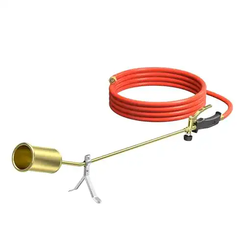 Gas Unkrautbrenner von Wiltec mit bis zu 2000°C für effektive Unkrautbekämpfung