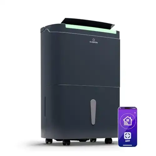 Klarstein DryFy Connect 50L Luftentfeuchter mit WLAN-Steuerung