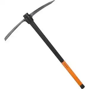 Kreuzhacke von Fiskars, geschmiedet, 90 cm Länge, 3,2 kg Gewicht