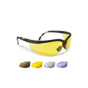 Bertoni Ballistische Schutzbrille mit 4 Wechselgläsern