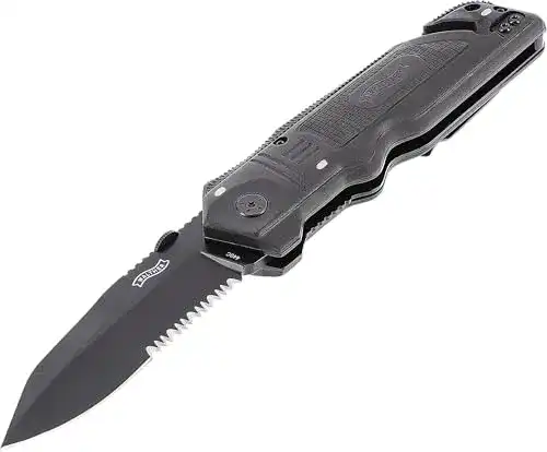 Outdoormesser Walther ERK Emergency Rescue Knife Black 5.0728