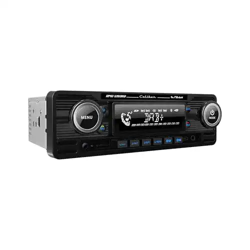 Caliber Autoradio mit Bluetooth und DAB+ im Retro-Design