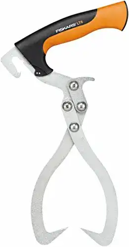 Fiskars Handpackzange zur Holzbearbeitung mit Köcher