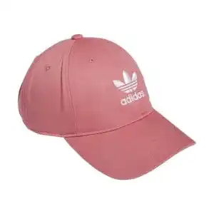 Adidas Cap Originals Damen Relaxed Strapback in Hazy Rose