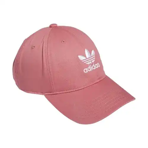 Adidas Cap Originals Damen Relaxed Strapback in Hazy Rose