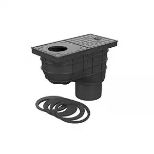 Regensinkkasten MCH Regenrohrablauf DN 110 325 A für Dachentwässerung