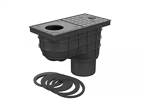 Regensinkkasten MCH Regenrohrablauf DN 110 325 A für Dachentwässerung