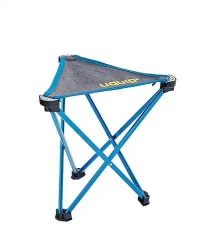 Dreibeinhocker Uquip Trinity L Grey – Faltbarer Campinghocker