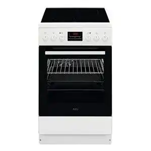 AEG CCB5442CBW Standherd 50 cm mit Glaskeramik-Kochfeld