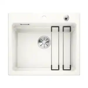 Keramikspüle Blanco Etagon 6 in kristallweiß glänzend