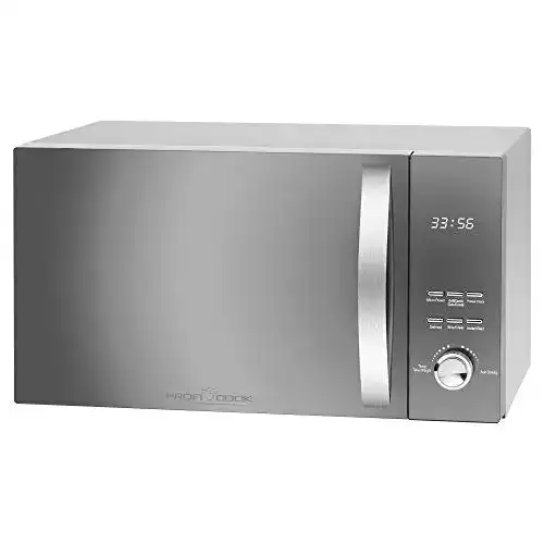 Profi Cook PC-MWG 1176 H Mini-Mikrowelle mit 3-in-1 Funktionen