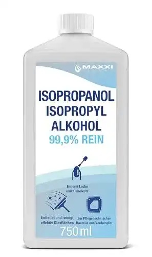 Isopropanol 1l von Maxxi Clean – Reines Isopropanol (99,9%)