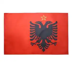 Albanien Flagge AZ FLAG – Flagge der Sozialistischen Volksrepublik