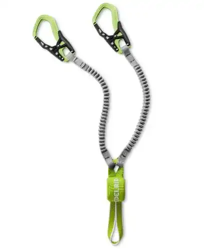 Klettersteigset Edelrid Cable Kit VI in Grün-Grau