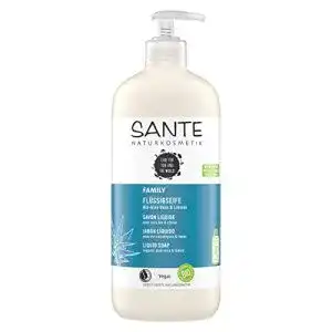 Bio Flüssigseife Sante Naturkosmetik mit Aloe Vera und Limone 500 ml