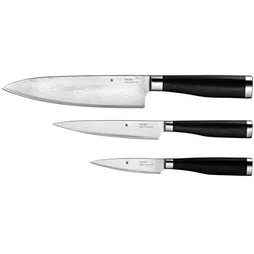 WMF Yari Messerset 3-teilig, hochwertige Küchenmesser