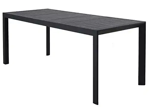 Ausziehbarer Gartentisch Chicreat aus Aluminium