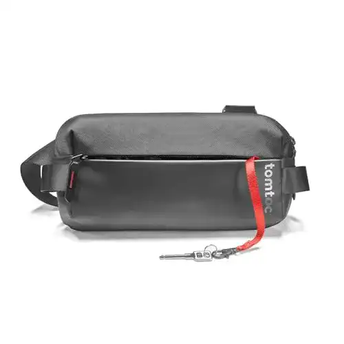 tomtoc Kompakt Sling Bag Minimalistische Brusttasche mit 4L Fassungsvermögen