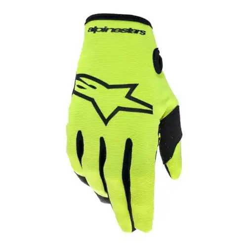 Alpinestars Radar Handschuhe in Gelb Fluo für Motorradfahrer