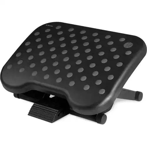 Ergonomische Fußstütze Navaris höhenverstellbar für Büro und Gaming