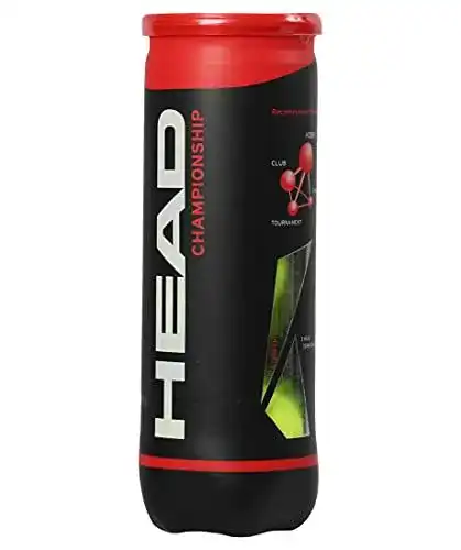 Tennisbälle HEAD 575301 Championship für Erwachsene, 9er Pack