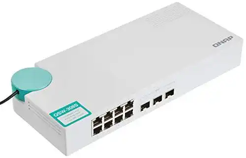 Qnap Qsw-308S-US 10-GbE Switch mit 3 10G SFP+ Ports
