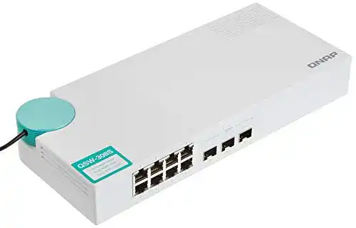 Qnap Qsw-308S-US 10-GbE Switch mit 3 10G SFP+ Ports