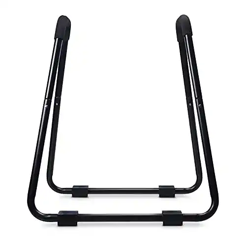Dip-Station von Amazon Basics, 87 x 80 x 97 cm, Schwarz
