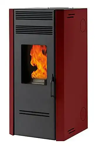 Pelletofen Generico BIO G 80 mit 7,7 kW Feuerstelle aus Gusseisen