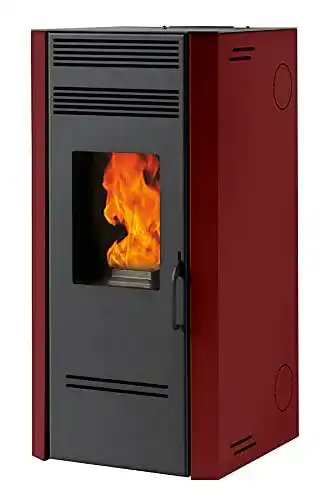 Pelletofen Generico BIO G 80 mit 7,7 kW Feuerstelle aus Gusseisen