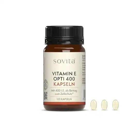 Vitamin E Kapseln von SoVita im Vergleich