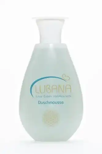 Basisches Duschgel Lubana Duschmousse, pH 7,6, 200 ml